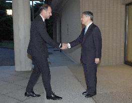 Norwegian Crown Prince Haakon in Tokyo