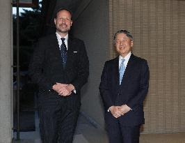 Norwegian Crown Prince Haakon in Tokyo