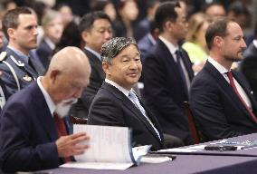 Emperor at inaugural ocean forum in Tokyo