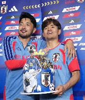 Football: Japan team's pre-World Cup camp in Mexico