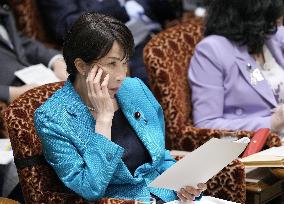 Japan PM Takaichi in parliament