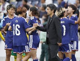 Football: Japan beat S. Africa in friendly