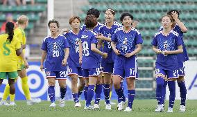 Football: Japan beat S. Africa in friendly