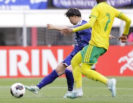 Football: Japan beat S. Africa in friendly
