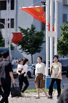 Chinese President Xi in Pyongyang