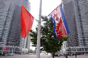 Chinese President Xi in Pyongyang