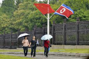 Chinese President Xi in Pyongyang