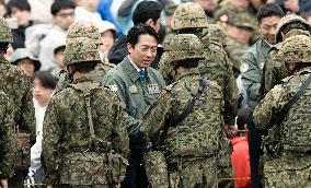 GSDF conducts artillery drill in Shizuoka Pref.
