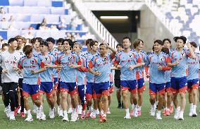 Football: World Cup training camp in Nashville
