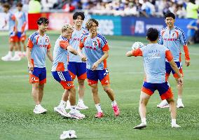 Football: World Cup training camp in Nashville
