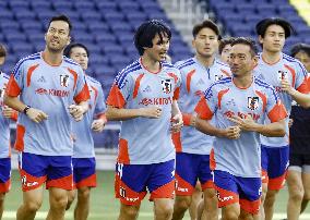 Football: World Cup training camp in Nashville