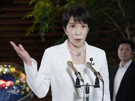 Japan PM Takaichi