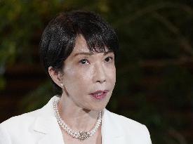 Japan PM Takaichi