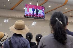 Scene in Pyongyang