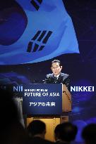 Ex-Japan PM Kishida attends forum on Asia