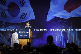 Ex-Japan PM Kishida attends forum on Asia