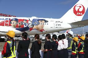 JAL Ohtani jet's final flight