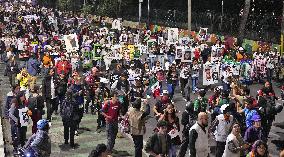 Rally in Mexico City ahead of World Cup opener