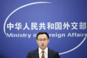 Chinese Foreign Ministry spokesman