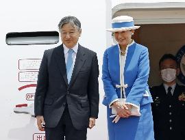 Japan's emperor, empress begin trip to Netherlands, Belgium