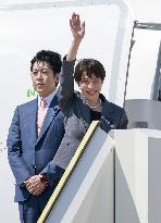 Japan PM Takaichi heads to Europe