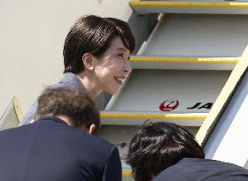 Japan PM Takaichi heads to Europe