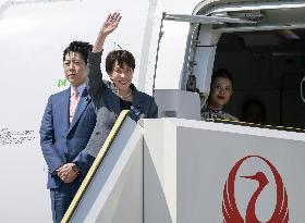 Japan PM Takaichi heads to Europe