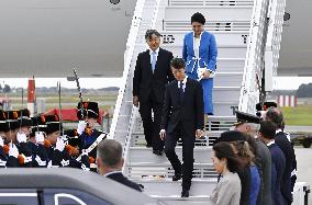 Japan's emperor, empress arrive in Netherlands