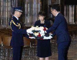Japan PM Takaichi in London