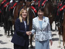 Japan-Italy summit