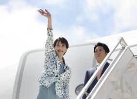 Japan PM Takaichi heads for France
