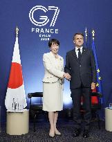 Japan-France summit in France