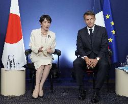 Japan-France summit in France