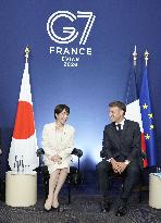 Japan-France summit in France