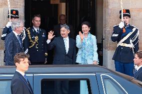 Japan's emperor, empress in Amsterdam