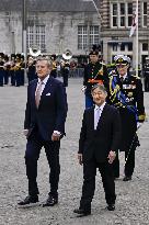 Japan's emperor, empress in Amsterdam