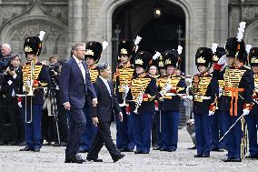 Japan's emperor, empress in Amsterdam