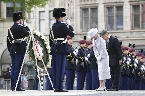 Japan's emperor, empress in Amsterdam