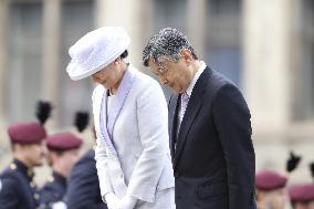 Japan's emperor, empress in Amsterdam