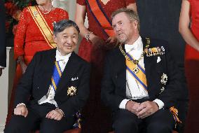 Japan's emperor, empress in Amsterdam