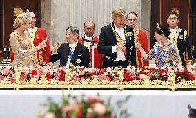 Japan's emperor, empress in Amsterdam