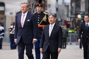 Japan's emperor, empress in Amsterdam