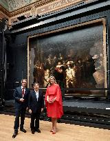 Japan's emperor in Amsterdam