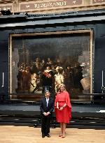 Japan's emperor in Amsterdam