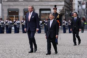 Japan's emperor, empress in Amsterdam