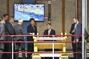 Japan's emperor in Amsterdam