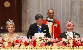 Japan's emperor, empress in Amsterdam
