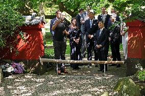 Japan's emperor in Leiden