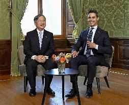 Japan's emperor in The Hague