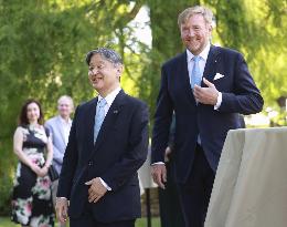 Japan's emperor in Leiden